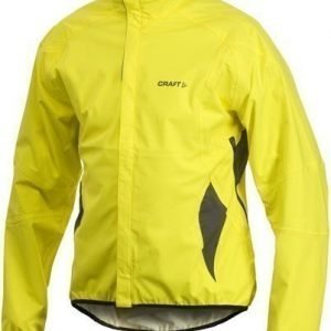 Active Bike Rain Jacket M keltainen