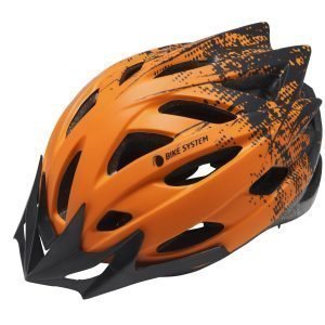 Bike System Ad. Pro-Sport Orange-Black L 56-61 Cm Musta-Oranssi Pyöräilykypärä