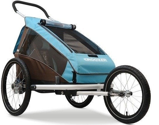 Croozer kid Plus for 2 pyöräkärry kahdelle lapselle (2015)