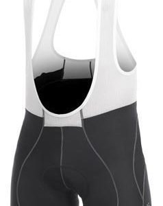 Elite Bike Bib Short M mustavalkoinen