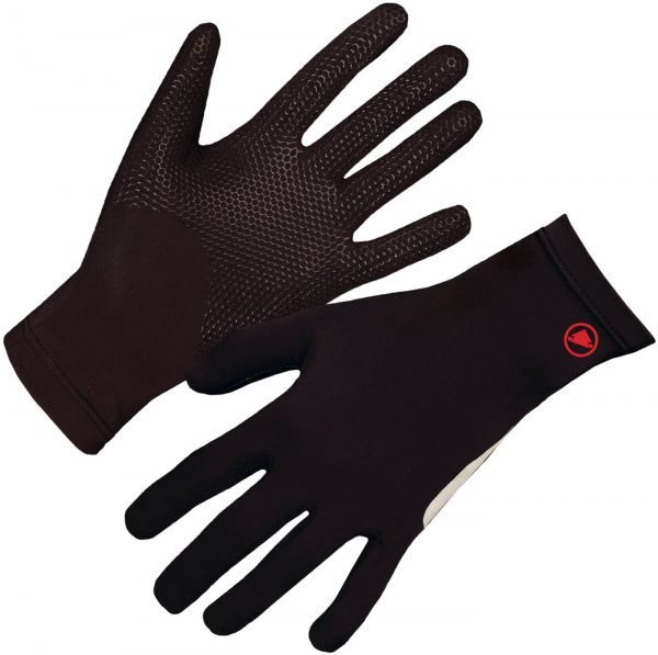 Endura Gripper Fleece Glove Pyöräilyhanskat Musta