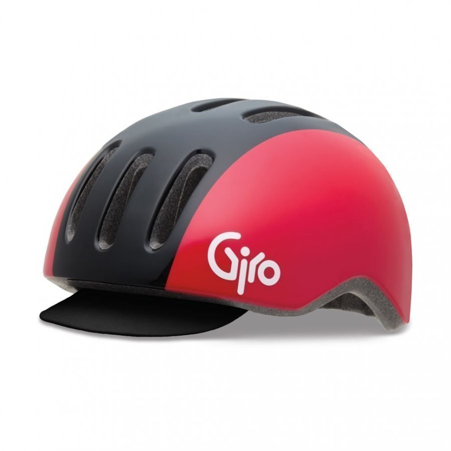 Giro Reverb Black Red Retro