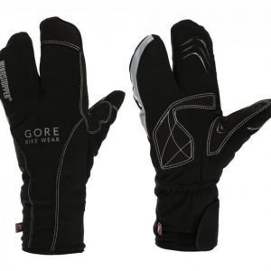 Gore Bike Wear Road Ws Thermo Split Gloves Pyöräilyhanskat Musta