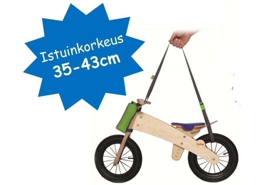 Kidzz potkupyöräsetti 12"