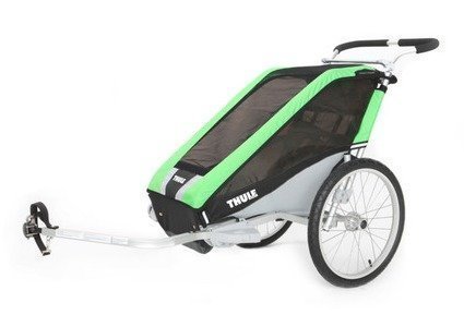 Thule Chariot Cheetah 1 (yhdelle lapselle) + pyöräilypaketti