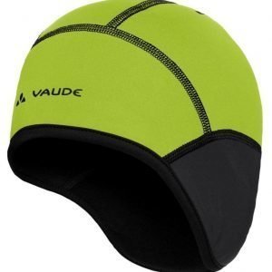 Vaude Bike windproof cap III pyöräily- ja tuulensuojapipo musta/pistaasi