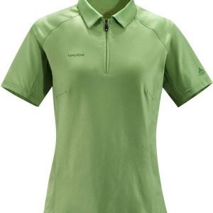 Vaude Women's Yaki Shirt Pyöräilypaita Vaaleanvihreä